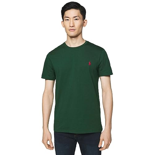 POLO RALPH LAUREN Strick-T-Shirt mit schmaler Passform, College grün, L