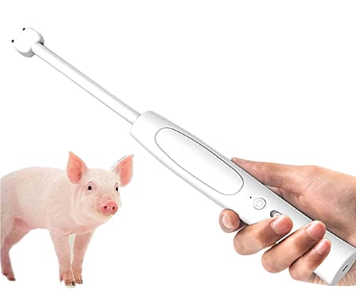 ZYREHAW Elektroschocker Selbstverteidigung, Elektroschoker Elektroschocker Griff Wiederaufladbare wasserdichte Schock Tiere Vieh Bauernhof Schwein Ziegen Rinder Prod