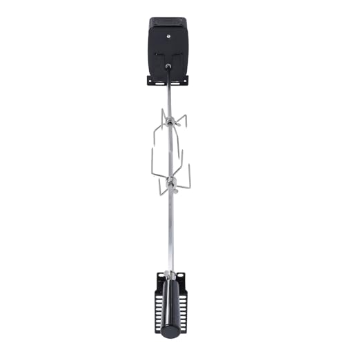 Rotisserie Grill Kit Rotisserie Spit Kit Rotisserie BBQ Kit mit Einschaltschalter 15 Kg Ladungskapazität 304 Edelstahl für Familien Im Freien Röstfamilienversammlungen