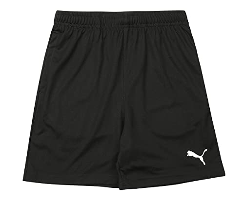 PUMA Unisex Kinder Teamrise Training Jr Shorts, Puma Black-puma White, 140 EU