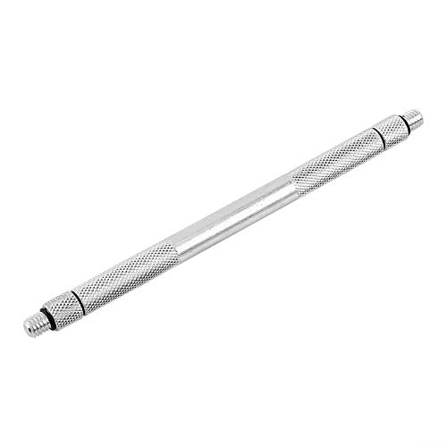 Angeln Nadel 2 in 1 Combo Set Karpfen Fisch Bohrgerät Edelstahl Fischköder Nadel(Silber)