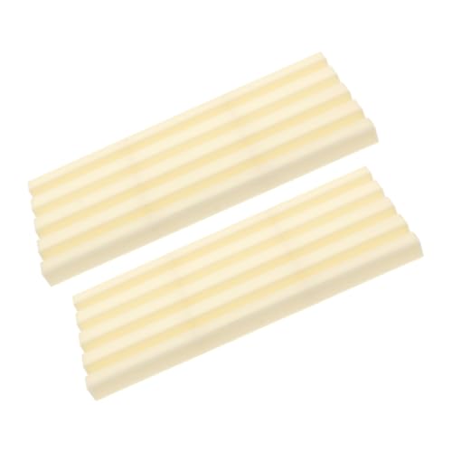 Abaodam 2 Stück Spielkarten Halterung Poker zubehör Spielkarten-Organizer Heimspielkarten Stehen Domino-Halter-Organizer Bürokarten Stehen Halter für Dominospiele Plastik Beige
