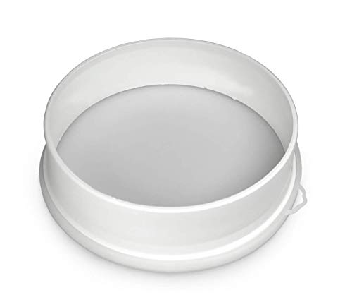 Tredoni 24cm Koscheres Mehlsieb Seiher 71 Masche - Kunststoff Sichter Seiden-Nylon-Mesh, Mehrfarbig