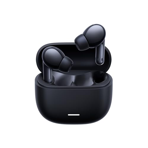 Redmi Buds 6 Lite - In-Ear Kopfhörer, dynamisches 40dB Active Noise Cancellation, bis 37 Stunden Akkulaufzeit, Titan-Membran mit 4 Soundeinstellungen, AI-Rauschunterdrückung, Google Fast Pair, Schwarz