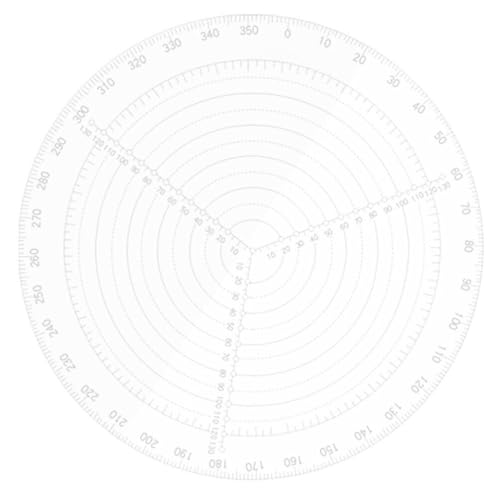 Veemoon Runder Kreismittelsucher Kompass-Werkzeug Acryl-Kompasswender Für Kunsthandwerk Handgefertigte Diy-Möbelherstellung Wie Abgebildet 20 00 X 20 00 Cm. 00X1. 00Cm