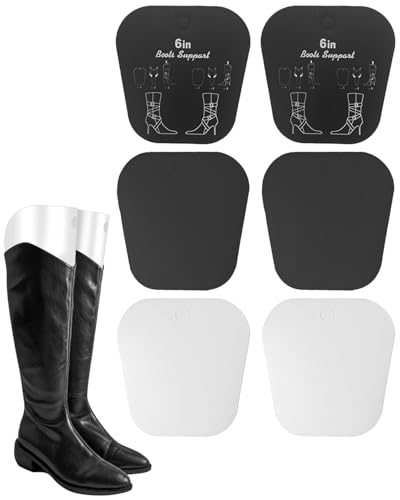 Zeayebsr Stiefelform Einsätze, 3 Paare Stiefelform Einsätze Hohe Stiefelstütze Stiefelformer Formeinsätze Hohe Stiefelstütze Stiefel Hohe Unterstützung für Damen und Männer，19.5 * 20CM