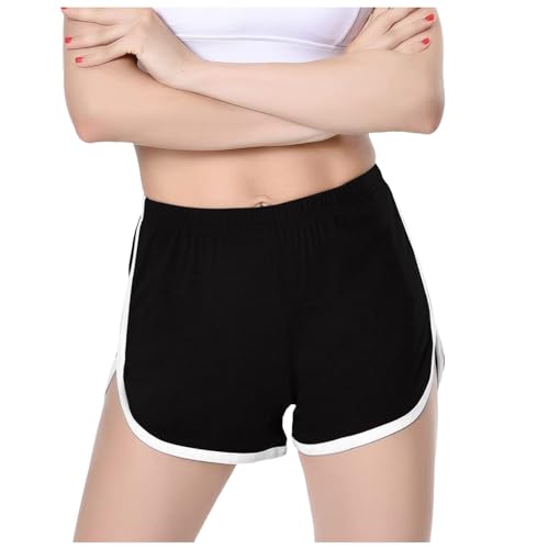 Shorts Damen Sommer, Pyjama Shorts Damen, Frauen Locker Haremshose Bequeme Sommer Hosen Strand Shorts Sweatpants Freizeit Shorts Strandshorts Mit Taschen Beach Pants Outdoorhose