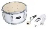 Gewa Basix Marching Drum, weiß, (12 Zoll) x (7 Zoll)