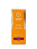 khadi MITTELBLOND Pflanzenhaarfarbe, Haarfarbe für lebendiges Mittelblond bis zu kraftvoll glänzendem Rotblond, Naturhaarfarbe 100% pflanzlich, natürlich, und Zertifizierte Naturkosmetik, 100g