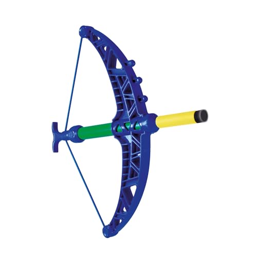 Günther Flugspiele 1552 - Pfeil und Bogen Bulls Eye, ca. 26 x 29 cm, Bogen mit 3 Dartpfeilen aus weichem Schaumstoff, für Kinder ab 4 Jahren, inkl. Zielscheibe zum Ausschneiden