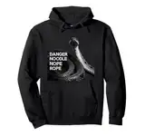 Lustige Schlange, Gefahrennudel, Nope Rope, Reptilienhandler, Zoo Pullover Hoodie