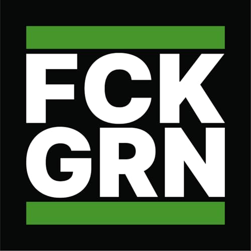 FCK GRN Aufkleber 10 Stück, 7,4 cm Anti Grüne Ampel Weg Bundesregierung Baerbock Habeck