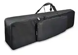 Ruibo Gigbag für E-Piano, 88 Tasten, mit 10 mm Baumwolle gepolstert, wasserdicht, 600D Oxford-Gigbag, 137,2 x 33 x 17 cm, Schwarz