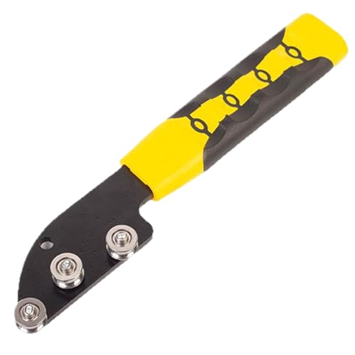 Wire Straightener Tool, Precision Wire Wrap Device, Manual Stainless Bender Straightening, Anti-Twist Design, Compact Handheld Tool, for Electrician, Fencing, Hvac, Telecom Work, 7.87inches Steel