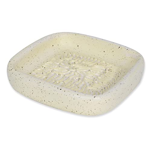 ANCKERAMIC® Ceramico Reibe – Muskatreibe, Knoblauchreibe, Ingwerreibe aus Keramik, Handarbeit, Designed in Finnland (Stracciatella-Vanille)