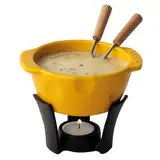 Boska Fondue-Set Mini Cheesy/Für Käsefondue und Soße / 300 ml/Spülmaschinenfester Fonduetopf