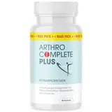 Arthro Complete Plus - Maxi-Pack für Männer und Frauen | 90 Kapseln Inhalt pro Dose - 1x