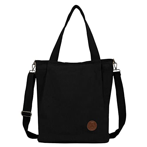 TAN.TOMI Shopper Tasche Damen Umhängetasche Damen Mittelgroß Gross mit ReißVerschluss,Tote Bag Damen Groß Arbeitstasch Handtasche Damen Schultertaschen für Arbeit Reisen Einkaufen Schule Und Alltag