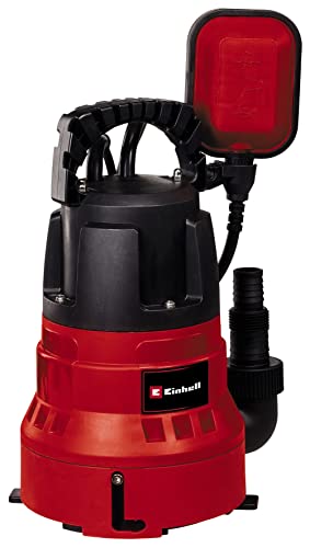 Einhell Schmutzwasserpumpe GC-DP 7035 LL (700 W, flachabsaugend bis 1 mm, Fördermenge 16.000 L/h, 0,8 bar, Eintauchtiefe 7 m, verstellbar für Schmutz- & Klarwasser)