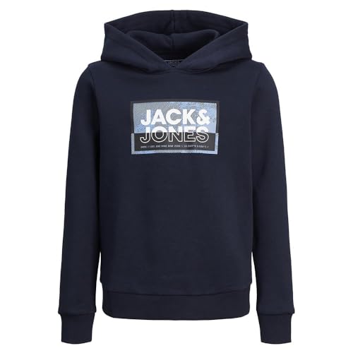 JACK & JONES JCOLOGAN SS24 Print Sweat Hood SN JNR