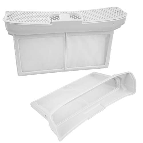 Shinemond Flusensieb Filtertasche Filter 320x180x78 mm für Bosch/Siemens/Neff Wäschetrockner 00656033/656033 wie iQ300 iQ500 iQ700 iQ800 2teilig