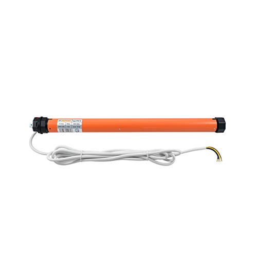 3T-MOTORS Rollladenmotor 3T35-10 (Zugkraft 10 Nm/25 kg) für 40 mm 8kant Rollladenwelle (SW40), mit mechanischen Endschaltern, einfache Montage mit Zubehör, Rollladenantrieb