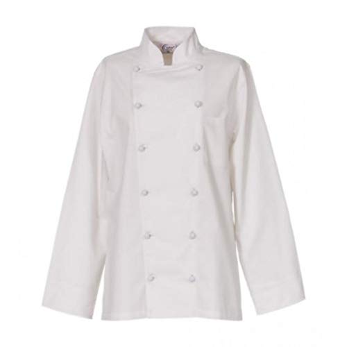 Gastro Uzal Damen-Kochjacke Langarm/Ladies Chef Jacket Long Sleeve,XS-3XL,1Stk., Gastronomie/Catering/Party/Pub/Bar/Kitchen (3XL)