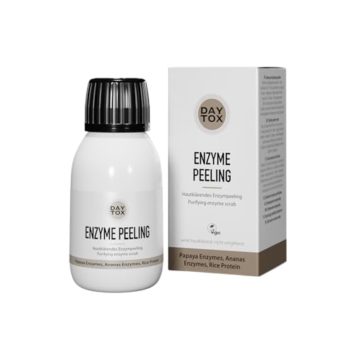 Enzympeeling Pulver für das Gesicht - Vegan, Ohne Silikone, Made in Germany, DAYTOX - Enzyme Peeling - 35 g
