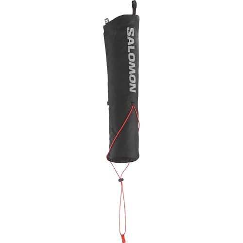 Salomon Custom Quiver unisex-Stöcke-Tasche, Wandern Trail Running, Einfacher Zugriff, Äußerst geringes Gewicht, Stabilität, Schwarz