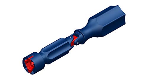 Rela Innovativ Montageschlüssel mit Gelenk, Montage WC-Sitz | Flügelmutter und Schraubenköpfe, Kunststoff, Ø 3,5 cmx 19,5 cm, 0246DV_SML