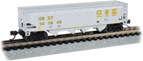 Bachmann CSX® #141946 Quad-Hüpfer – 141946 – Grau & Gelb – Spur N