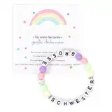 Große Schwester Geschenk, Geschenk Große Schwester, Ich Werde Große Schwester Armband Geschenke Geburt, Armband Schwester Grosse Schwester Geschenkschwestern Geschenk für Geschwister zur Geburt