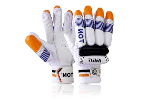 SS TON 999 Cricket Batting Gloves | Multicolor | Size: Youth | for Left-Hand Batsman