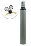 STICKSTOFF Gasflasche 10 Liter 1,6m3 Klimaanlagen Reifenaufblasen + Minderer