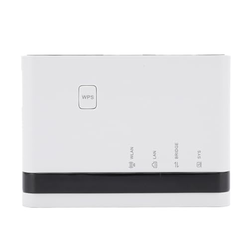 Drahtloser Druckserver, 10/100mbit/s LAN Bridge USB 2.0 -Netzwerkdrucker -Server, Computer -Print -Server -Adapter, Unterstützt 4 Drucker für 7/8/10/11 für Mac OS (EU-Stecker)