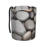 KIRROWE The Pebbles by The Seaside Auto-Mülleimer aus wasserdichtem Oxford-Material, schönes Auto-Zubehör für Camping und Outdoor