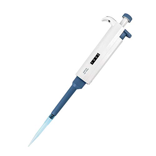 QWORK® 100ul-1000ul Einstellbare Labormikropipette Einkanalige hochgenaue automatische Pipette