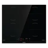 Gorenje GI6401BCE Induktions-Kochfeld / 60 cm/TouchControl/PowerBoost/Timer/ChildLock/Restwärmeanzeige/Schwarz