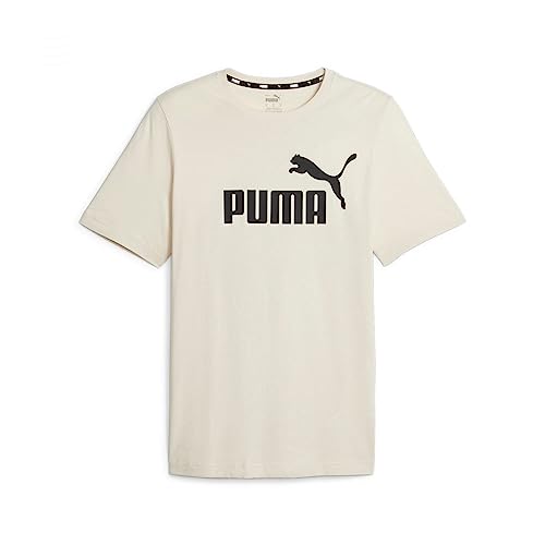 PUMA Unisex-Erwachsene Essentials Logo Men's Tee T-Shirt, Alpine Snow, M