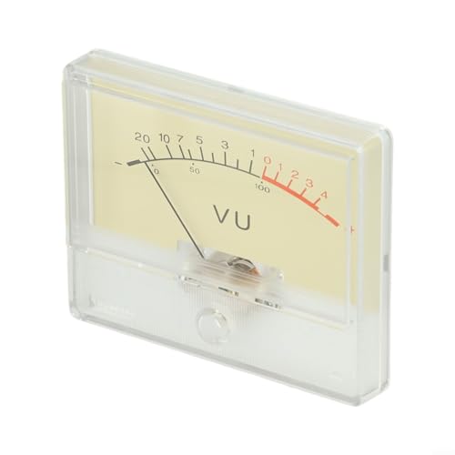 1 x TN 90 dB Level VU Meter für einfache Installation in Audiosystemen