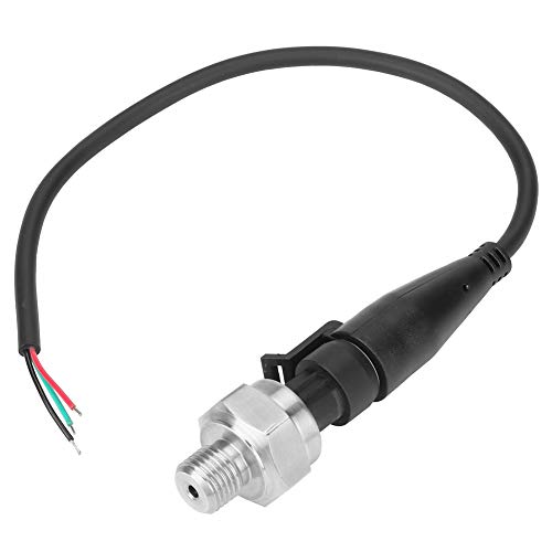 Drucksensor, 0 – 30 PSI G1/4 Zoll, Sensor, Sender, Druckwandler, 5 V, Ausgang 0,5 – 4,5 V/0 – 5 V für Wasser, Heizöl, Gas (0 – 30 PSI)