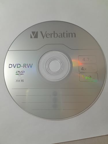 DVD-RW, 4,7 GB, 4 x Geschwindigkeit, 120 Minuten