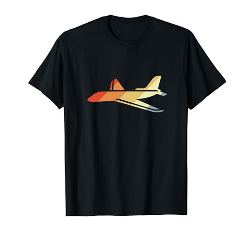 Vintage Flugzeug Grafik Flugunterricht T-Shirt