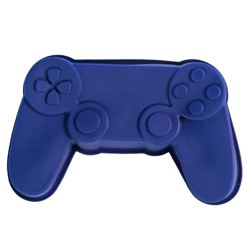 Silikonformen Gamepad Backform Blau Game Controller Kuchenform Silikon Form 3D Kuchenbackform Mousse Videospiel Motivbackformen Gelee Dessert Muffinform Geburtstag