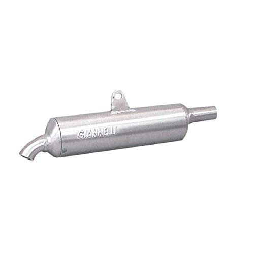 Auspuff Endtopf universal Aluminium oval Anschluss 22mm GIANNELLI