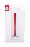 RAYHER HOBBY Rayher 3103718 Verzierwachs, rot, 2 Verzierwachsplatten 20 x 10 cm, Wachsfolie zum Kerzen verzieren, Kerzenwachs, Wachsfolie