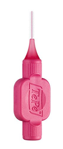 TePe Interdentalbürste Pink ISO-Größe 0 (0,4 mm) / Für eine einfache und gründliche Reinigung der Zahnzwischenräume / 1 x 8 Interdentalbürsten