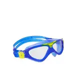 AQUASPHERE Vista JR , Schwimmbrille, Schwimmbrille für Kinder ab 6 Jahren mit UV-Schutz und Silikondichtung, beschlag- und leckagefreie Gläser für Jungen & Mädchen