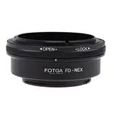 Hersmay FD-NEX Objektiv Adapterring für Canon FD FL Objektiv auf E Mount Kamera für Sony E Mount A7 A7II A7III A7IV A7R A7RII A7RIII A9 NEX-3 NEX-7 6 5N A6600 A6500 A6400 A6300 A6000