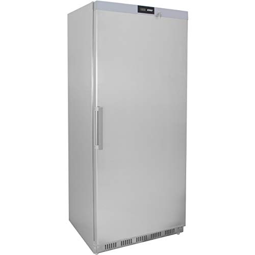 Lagerkühlschrank ZHT ECO 600 R s/s Gastro Kühlschrank Edelstahl mit Volltüre - R600A - Digitales Thermostat